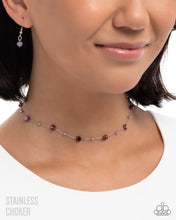 Load image into Gallery viewer, Defaced Decadence - Red Necklace