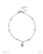 Load image into Gallery viewer, Turtle Timbre - Silver Stainless Steel Anklet