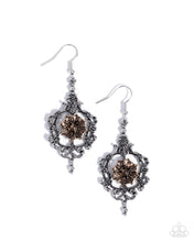 Load image into Gallery viewer, Antique Abloom - Silver Earrings