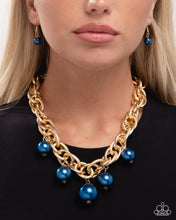 Load image into Gallery viewer, Ornamental Obsession - Blue Necklace