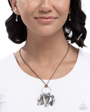 Load image into Gallery viewer, Loaded with Leaves - Brown Necklace