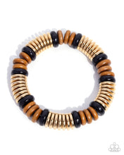 Load image into Gallery viewer, Wood Work - Black Bracelet