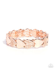Load image into Gallery viewer, Handcrafted Heartthrob - Rose Gold Bracelet