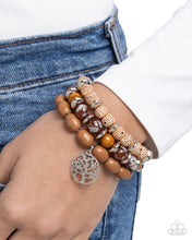 Load image into Gallery viewer, Spot Savvy - Brown Set of Bracelets
