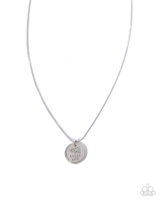 Give Me The Bling! - White Necklace