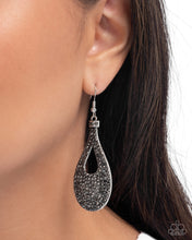 Load image into Gallery viewer, Teardrop Tremolo - Silver Earrings