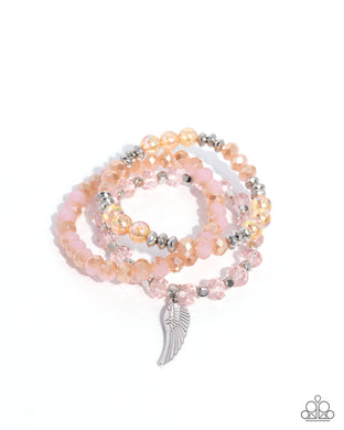 Angelic Aesthetic - Pink Set of Bracelets