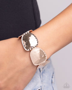 Admirably Antiqued - Rose Gold Bracelet