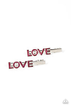 Load image into Gallery viewer, Adored Adornment - Pink Hair Clips