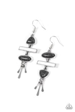 Load image into Gallery viewer, Adventurously Artisan - Black Earrings