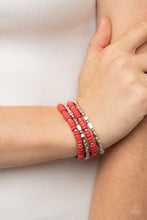 Load image into Gallery viewer, Anasazi Apothecary - Red Set of Bracelets