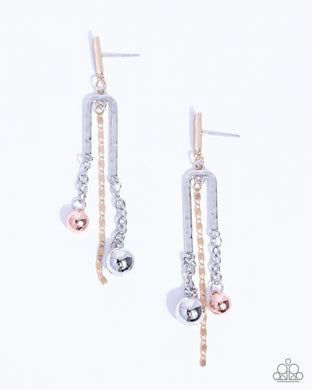 Authoritative Admiration - Multi Post Earrings