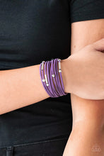 Load image into Gallery viewer, Back to Backpacker - Purple Bracelet