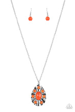 Load image into Gallery viewer, Blissfully Bohemian - Orange Necklace