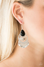 Load image into Gallery viewer, Bodaciously Boho - Black Earrings