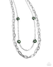 Load image into Gallery viewer, Bold Buds - Green Necklace
