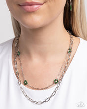 Load image into Gallery viewer, Bold Buds - Green Necklace