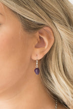 Load image into Gallery viewer, Both Feet On The Ground - Purple Necklace