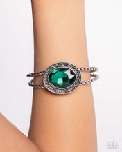 Load image into Gallery viewer, Braided Balance - Green Bracelet