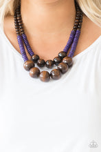 Load image into Gallery viewer, Cancun Cast Away - Purple Necklace