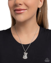 Load image into Gallery viewer, Cat Call - White Necklace