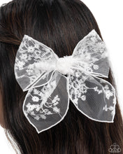 Load image into Gallery viewer, Catwalk Chic - White Hair Clip