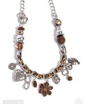 Load image into Gallery viewer, Charmed, I Am Sure - Brown Necklace