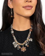 Load image into Gallery viewer, Charmed, I Am Sure - Brown Necklace