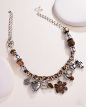 Load image into Gallery viewer, Charmed, I Am Sure - Brown Necklace
