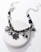 Load image into Gallery viewer, Charmed, I Am Sure - Black Necklace