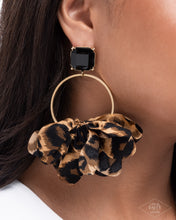 Load image into Gallery viewer, Charming Cheetah - Gold Post Earrings