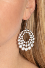 Load image into Gallery viewer, So Self-GLOW-rious - White Earrings