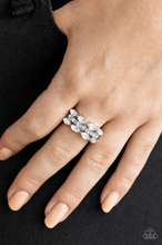 Load image into Gallery viewer, Distractingly Demure - White Ring