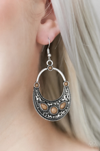 Load image into Gallery viewer, Paleo Paradise – Brown Earrings