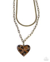 Load image into Gallery viewer, Cheetah Class - Brass Necklace