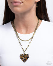 Load image into Gallery viewer, Cheetah Class - Brass Necklace
