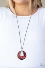 Load image into Gallery viewer, Chromatic Couture - Red Necklace