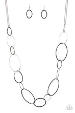 Load image into Gallery viewer, City Circuit - Black Gunmetal Necklace