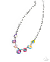 Load image into Gallery viewer, Classy Character - Blue Necklace