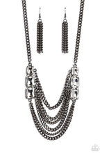 Load image into Gallery viewer, Come CHAIN or Shine - Black Gunmetal Necklace