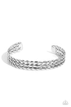 Load image into Gallery viewer, Come to Grips - Silver Bracelet