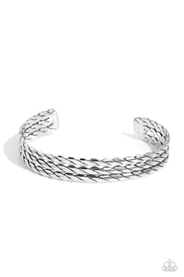 Come to Grips - Silver Bracelet