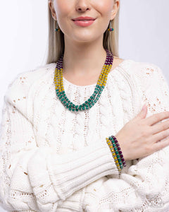 Trendy Trifecta - Green Bracelets