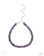 Load image into Gallery viewer, Terrific Trio - Multicolor Choker Necklace
