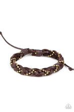 Load image into Gallery viewer, Cowboy Couture - Brown Bracelet