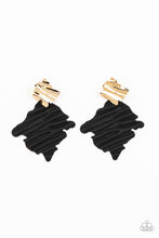 Load image into Gallery viewer, Crimped Couture - Gold Post Earrings
