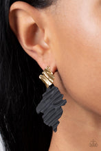 Load image into Gallery viewer, Crimped Couture - Gold Post Earrings