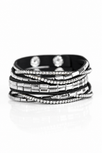 Load image into Gallery viewer, Grand Slam Shimmer - Black Bracelet