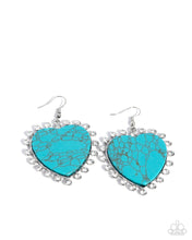 Load image into Gallery viewer, Dazzling Damsel - Blue Earrings