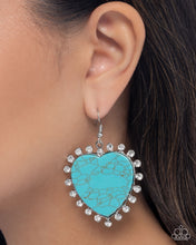 Load image into Gallery viewer, Dazzling Damsel - Blue Earrings